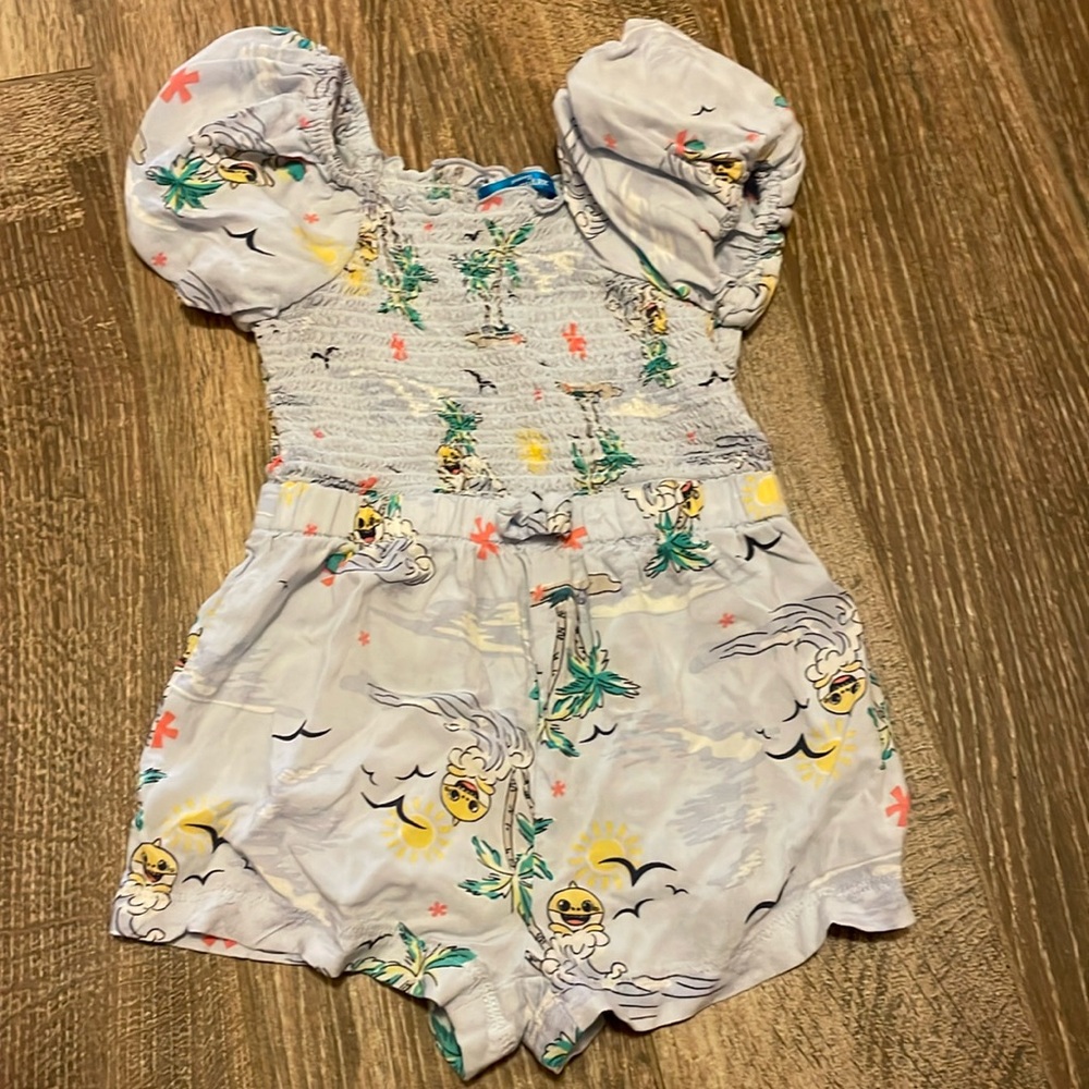 Baby shark romper 3t